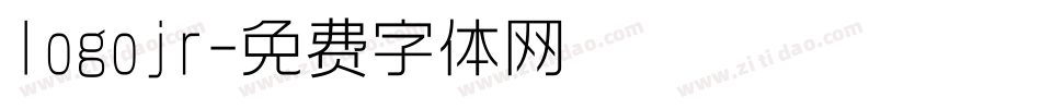 logojr字体转换