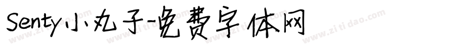 Senty小丸子字体转换