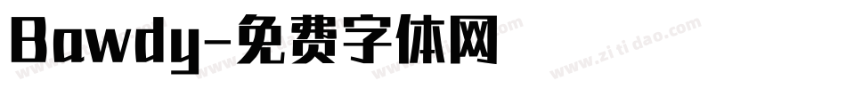 Bawdy字体转换