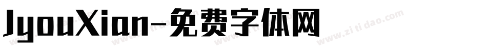 JyouXian字体转换