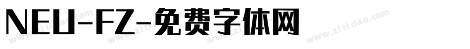 NEU-FZ字体转换