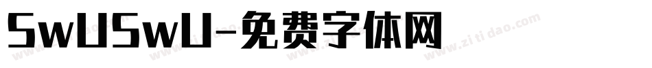 SwUSwU字体转换