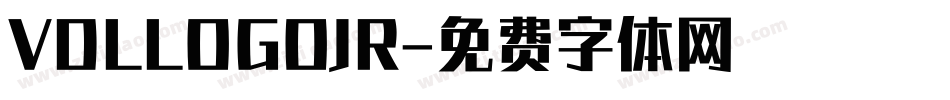 VDLLOGOJR字体转换