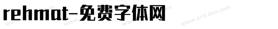 rehmat字体转换