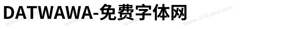 DATWAWA字体转换