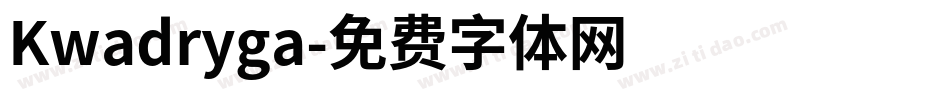 Kwadryga字体转换