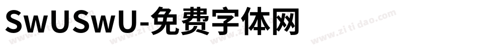 SwUSwU字体转换