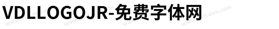 VDLLOGOJR字体转换