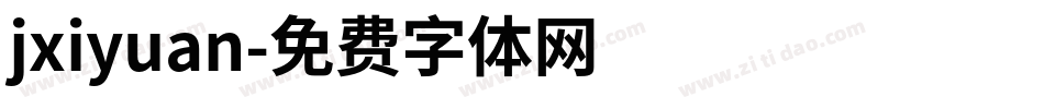 jxiyuan字体转换