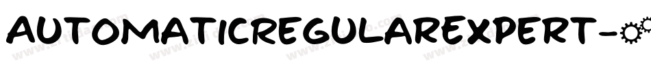 AutomaticRegularExpert字体转换