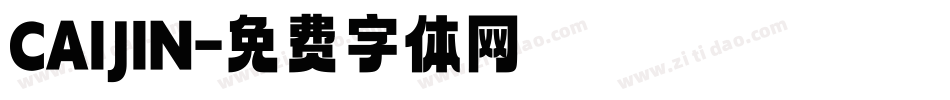 CAIJIN字体转换