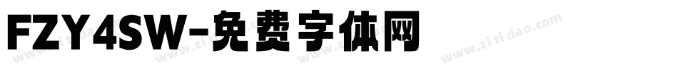 FZY4SW字体转换