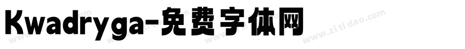 Kwadryga字体转换