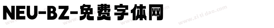 NEU-BZ字体转换