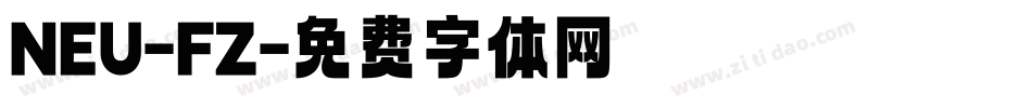 NEU-FZ字体转换