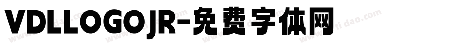 VDLLOGOJR字体转换