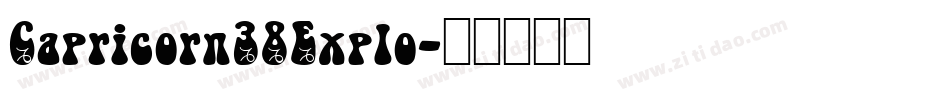 Capricorn38Explo字体转换