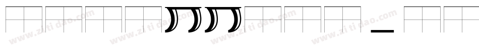 Titillium_title03_0字体转换