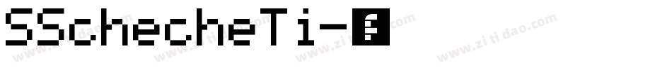 SSchecheTi字体转换