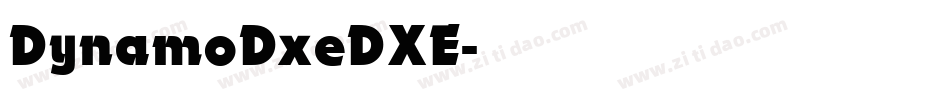 DynamoDxeDXE字体转换