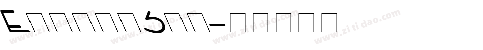 EnviroStd字体转换