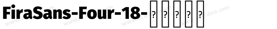 FiraSans-Four-18字体转换