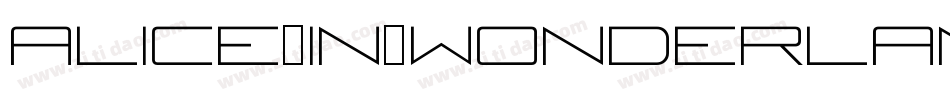 Alice_in_Wonderland_3字体转换