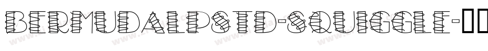 BermudaLPStd-Squiggle字体转换