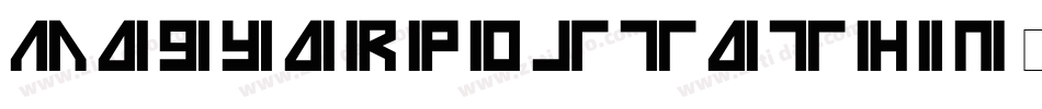 MagyarPostaThin字体转换