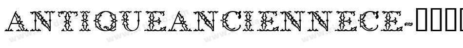 AntiqueAncienneCE字体转换