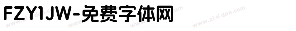 FZY1JW字体转换