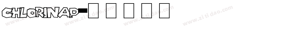 chlorinap字体转换