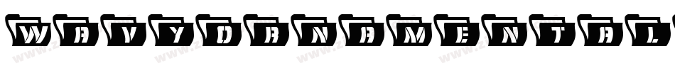 WavyOrnamental字体转换