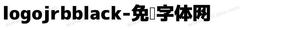 logojrbblack字体转换