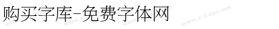 购买字库字体转换