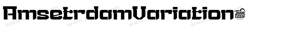 AmsetrdamVariation字体转换