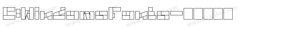 C:WindowsFonts字体转换