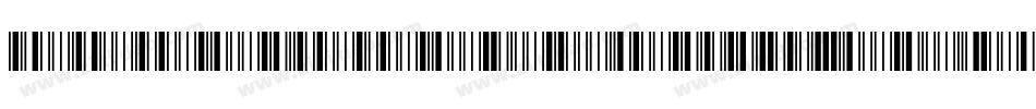 LibreBarcode128-Regu字体转换