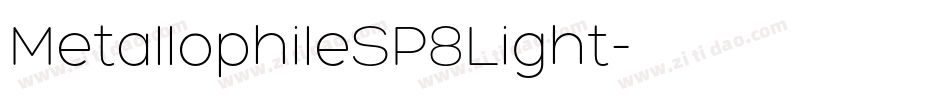 MetallophileSP8Light字体转换