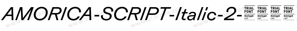 AMORICA-SCRIPT-Italic-2字体转换