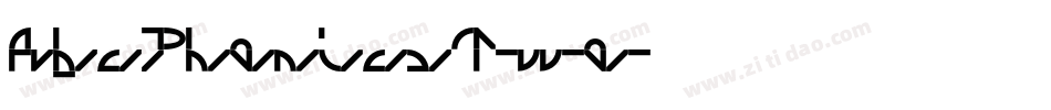 AbcPhonicsTwo字体转换