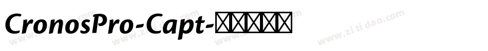 CronosPro-Capt字体转换