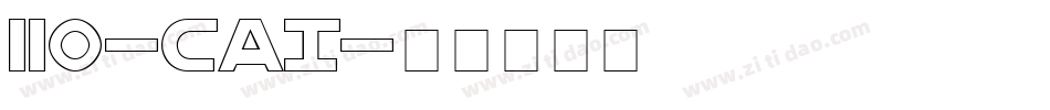 110-CAI字体转换