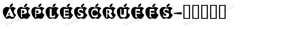 AppleScruffs字体转换