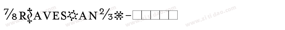 MrEavesSanOT字体转换