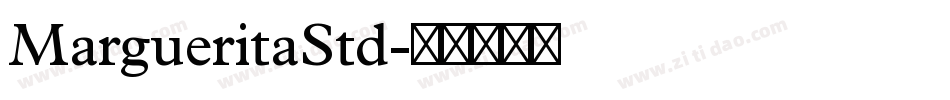 MargueritaStd字体转换