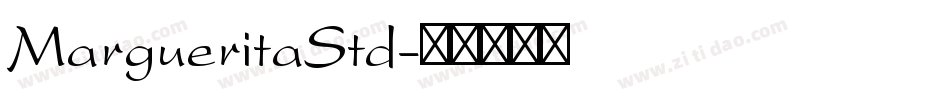 MargueritaStd字体转换