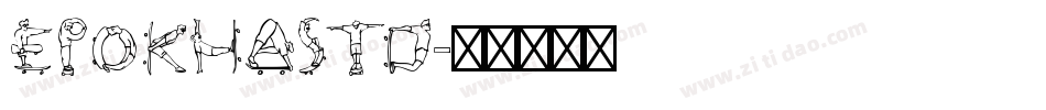 EpokhaStd字体转换