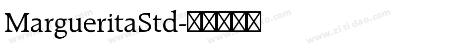 MargueritaStd字体转换