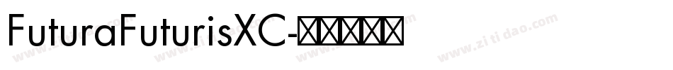 FuturaFuturisXC字体转换